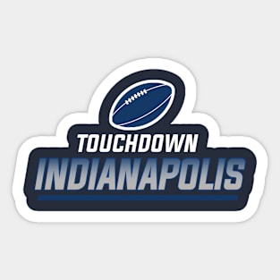 Indianapolis Football Team Sticker